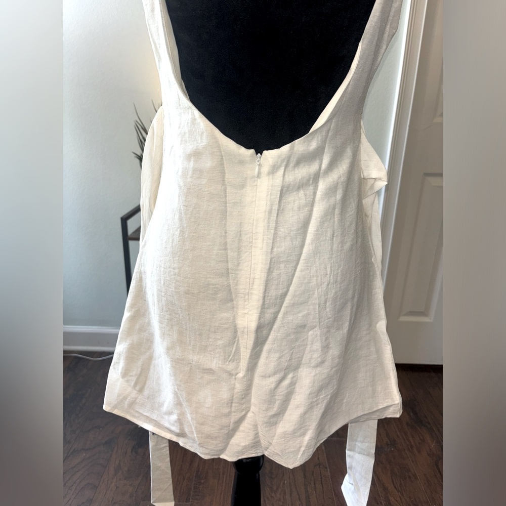Cider Cream Sleeveless Mini Dress - Picture 5 of 8